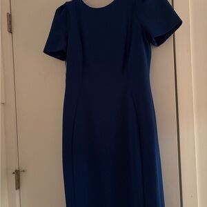 Calvin Klein Classic Navy Midi Dress